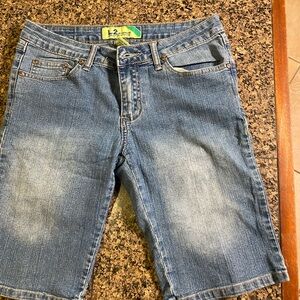 Classic Blue Denim Women's Shorts